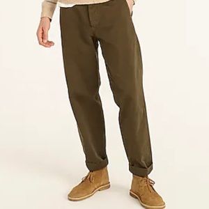 JCrew Men’s Hampton Style Khaki Pants in Selvedge Cotton